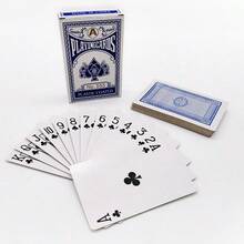 2 副标准亚麻布扑克牌、防水扑克牌、大号优质百搭牌、圣诞礼物、节日派对用品、纸牌游戏、纸牌游戏、卡盒、扑克牌、纸牌游戏