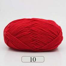 1pc 5-Ply Soft Yarn, DIY Crochet Knitting, Applicable For Crochet Knitting Bags, Scarves, Hats, Sweaters, Dolls