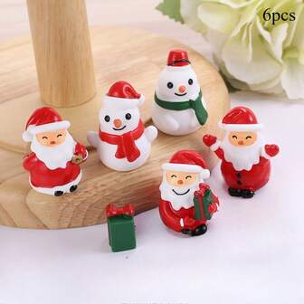 Micro Landscape Christmas Snow Scenery Small Ornaments, Santa Claus Home Accessories, Resin Crafts DIY Ornaments, Decorative Three-Dimensional Simulation Magnetic Stickers, Creative Refrigerator Stickers, Cute Decorative Ornaments, Personalized Ornaments For Office Desks, Kitchen And Office Whiteboards, Storage Cabinets And Dishwashers, Kitchen Decorations, Home Decorations, Valentine's Day Gifts, Gifts For Friends And Family. Christmas Decorations Room Decor