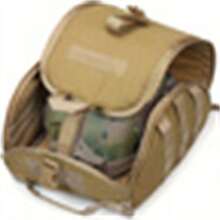 حقيبة إسعافات أولية رياضية خارجية مثبتة بنظام MOLLE، مناسبة للدراجات والدراجات النارية وحقائب الخوذة والحقائب التكتيكية