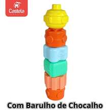 Sensory Educational Cube Kit For Babies Geometric Shapes Castela - Multicolor - View 4
