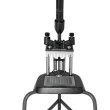 CORTADOR PICADOR DE LEGUMES FRUTAS COM SUPORTE + LAMINA - Preto - Visão 3