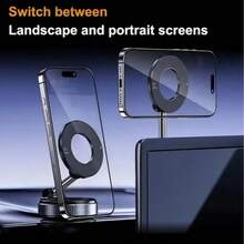 Vakuum Magnetische Handyhalterung, faltbare Saugnapf Autohalterung, 360° drehbare magnetische Halterung, kompatibel mit Autos, Fitnessstudios, Spiegeln, glatten Oberflächen, universell passend für Smartphones, sicher und stabil, einfach zu installieren, ideal für tägliche Fahrten, Reisen, Familienurlaub, Weihnachtsgeschenk, modisches Auto-Zubehör, perfekt für Weihnachten, Thanksgiving, Schulanfang, verbessert Autoinneres, platzsparende Lösung, beliebt bei Fahrern, Studenten, Geschenk für Freunde, Familie.