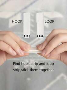 12pcs, No Drilling Required Hanging Picture Strip - Double-Sided Removable Wall Hooks, Suitable For Picture Frames And Artworks, Waterproof Paste Installation Label - Multicolor - View 4