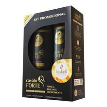 Kit Promo Haskell Cavalo Forte | Shampoo + Condicionador | Crescimento e Força para os Cabelos