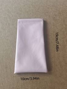 1 pieza Estuche magnético multifuncional para gafas, bolsa de almacenamiento compacta y portátil para gafas de sol con autoadhesión, bolsa de tela resistente adecuada para el almacenamiento doméstico de gafas, caja portátil para gafas de sol, bolsa colgante para gafas, funda protectora de cierre automático para llevar - Multicolor - Ver 9