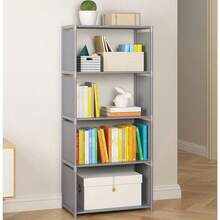 1 Five-Layer Multi-Functional Wardrobe - Dust-Proof Storage Rack With Hanging Rod, Tool-Free Installation, Can Bear 30 Pounds, Space-Saving Design, Suitable For Bedrooms, Offices, Dormitories, And Living Rooms - Multicolor - View 15