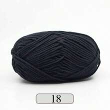 1pc 5-Ply Soft Yarn, DIY Crochet Knitting, Applicable For Crochet Knitting Bags, Scarves, Hats, Sweaters, Dolls