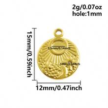 2 pezzi di ciondoli in acciaio inossidabile con forme assortite, inclusi rettangolo, ovale, goccia d'acqua, cuore, quadrato, per fai da te con resina, gocce d'olio, pietre, charms geometrici di alta qualità per la realizzazione di gioielli e decorazioni casual quotidiane