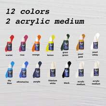 22 Colors + 2 Thinners / 12 Colors + 2 Thinners / 6 Colors + 1 Thinner,20ml(0.67oz),Air Brush Painting Set Acrylic Ready To Spray, Air Brushes Paint,Water-Based Airbrush Paint Set For Metal,Plastic,Canvas,Wood,Air Brush Paint Kit