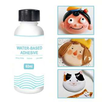 Clay Glaze Protective Sealant - Glossy Finish Varnish For Air Dry Pottery & Craft Projects - 2oz Bottle