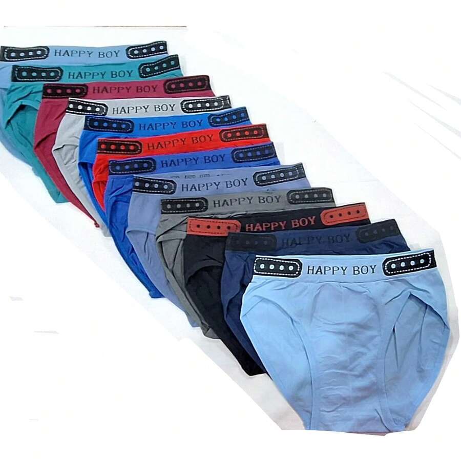 12 CALZONCITOS PARA NIÑO  4-6 - Multicolor - Ver 1