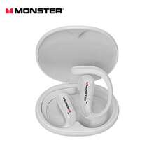 Monster MQO37 TWS Sports Noise Cancelling Earphones, HiFi Stereo Music Gaming Earphones With High-Definition Microphone