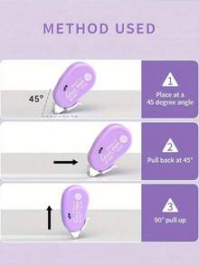 1/4pcs Double Sided Adhesive Dots Glue Tape - Perfect For Scrapbooking Collage Photo , Journaling & Crafts ,School Stationery Supplies - Multicolor - View 7