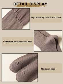 1/2/4 Pairs Over-The-Knee Socks For Women, Long Thigh High Stockings For Spring, Summer, Autumn, Winter, Maternity, Non-Slip