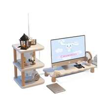 Storage Rack - [Single Layer] Curved Edge White 55*20 - View 5