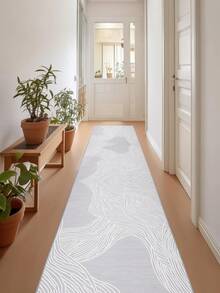 Tapetes roxos malva, estilo minimalista moderno, tapete de corredor, 900g/m², 0,5cm, lavável e lavável à máquina, decoração para casa, sala de estar, cozinha, corredor, quarto, sala de jantar, escritório, todas as estações