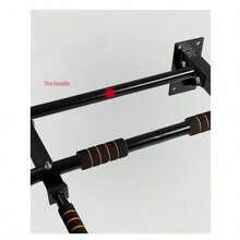 A Multi-Functional Wall-Mounted Pull-Up Machine Made Of Durable Steel With A Non-Slip Grip And Multiple Grip Positions For A Variety Of Exercises, Such As Pull-Ups, Wide And Narrow Grip Exercises, Hanging Leg Raises, And Push-Ups.