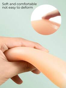 1/2 Pcs Invisible Silicone Push Up Bra – Strapless Backless Sticky Bra, Upgraded Strong Adhesive, Waterproof & Reusable, Perfect For Wedding Dresses, Strapless Outfits & Summer Looks - Multicolor - View 7