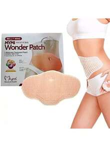 Parches Para Adelgazar, Reducir y Reafirmar Abdomen Parches Quema Grasa a Base de Hierbas,MYMI Wonder patch/quema grasa/200 parches/reductor de tallas,Parche Wonder Patch Mymi pack 200 parches - Blanco - Ver 5
