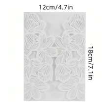 10 张/包镂空花邀请卡，适用于婚礼、订婚、生日派对和其他节日庆祝邀请、贺卡装饰