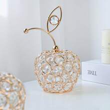 Ornement d'ananas en cristal, figurine de fruits artificiels, statue de fruits en verre, centre de table de dessus de table