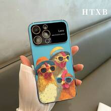 Teléfono con diseño de tres pavos electrochapado | AG Esmerilado Ventana de gran visión 2 en 1 17 17 17 Pro 17 Pro 16 Pro 16 Pro 16 Plus 16 15 Pro 15 Pro 15 Plus 15 14 Pro 14 Pro 14 Plus 14 13 Pro 13 Pro 13 12 Pro 12 Pro 12 Series - Plateado - Ver 2