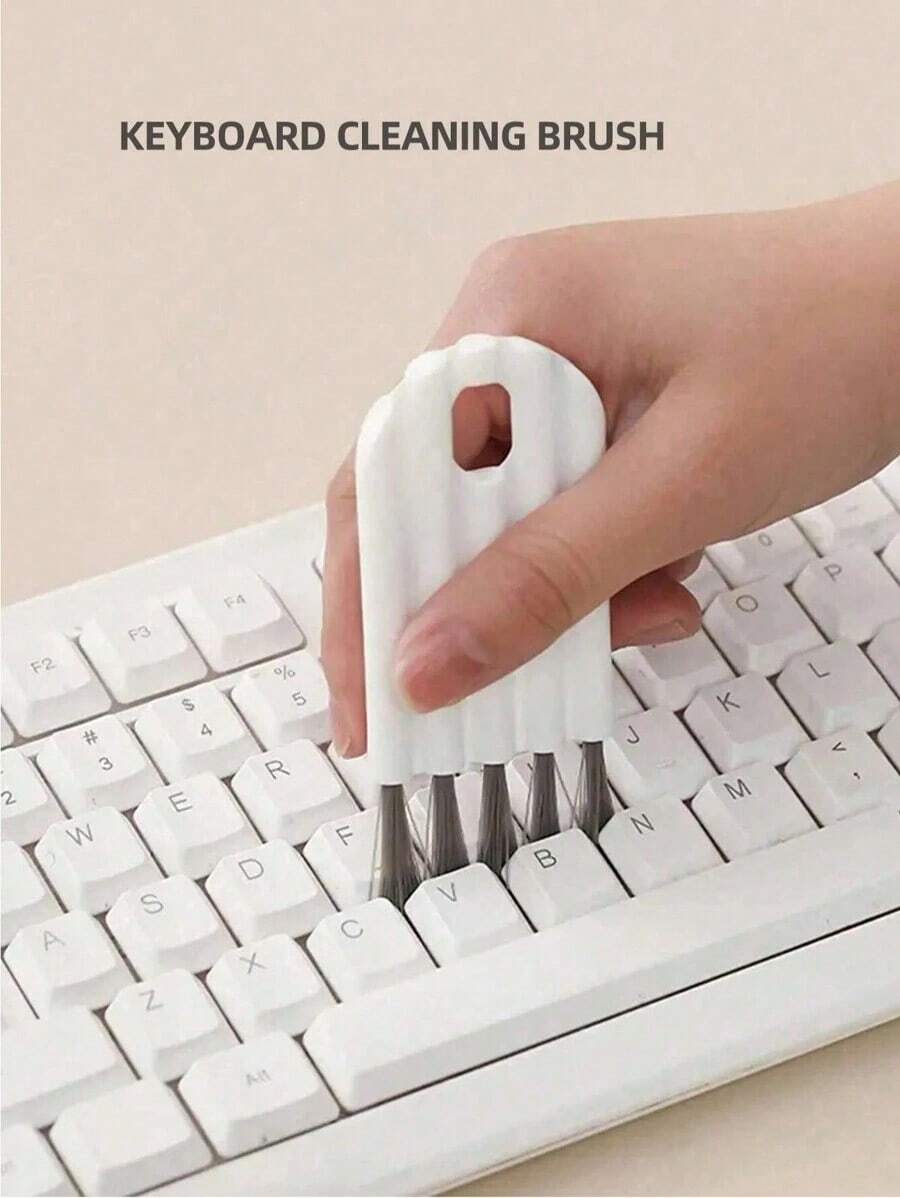 2pcs Lid Brush Keyboard Crevice Brush Curl Lid Brush Air Cushion Comb Clean The Lid Groove Crevices Multi-Purpose Brush,Kitchen,Bathroom,Home,Household Suppliers - Multicolor - View 1