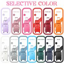 YOUGGELI 两件套行李箱 – 带杯架、USB接口和手机支架的登机拉杆箱，轻便硬壳旅行箱，商务、度假和周末旅行必备。这款行李箱经久耐用，男女皆宜，适合度假旅行。大容量设计，是旅行必备、旅行配件、旅行收纳和旅行用品的理想之选。 - 白色 - 查看 1