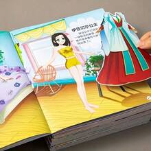 8pcs Princess Sticker Books - Best Children's Travel Toys, Fun Activity Books, Birthday Gifts, Party Favors, Kids Activities, Party Supplies, Children's Toys, Stationery, Drawing Boards, Kids Crafts, Learning Supplies, Children's Art & Crafts, Back To School Essentials, Improving Focus And Fine Motor Skills | Ideal For Travel, Gatherings And Leisure Time - Multicolor - View 8