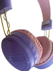 Audífonos con diseño de unicornio y orejitas decorativas, ideales para darle un toque divertido y tierno a tu estilo. Cuentan con diadema ajustable y suaves almohadillas que brindan comodidad durante horas de uso. Perfectos para escuchar música, ver videos. - Multicolor - Ver 5