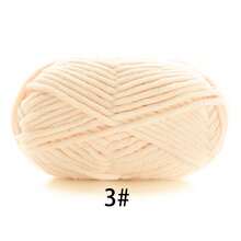 1pc Velvet Soft Yarn, Approx. 50g/Pc, 60m/Pc, Handmade DIY Medium Thick Knitting Yarn, Fluffy Polyester Soft Knitting Yarn, Suitable For DIY Crafts, Knitting And Crocheting Scarves, Hats, Shoes, Bags, Pads, Dolls, Blankets, Slippers, Handmade Crochet Projects (Random Packaging)