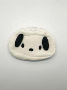 Sanrio 1 PC Sanrio Pochacco/Cinnamon Dog Large Zipper Pencil Case | Visually Appealing Plush Design, Durable Fabric Organizer For School, Office Supplies, And Stationery