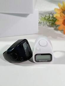 Adjustable Minimalist Digital Ring Counter, Convenient Display Ring Tally Counter For Stress Relief, Exercise, Prayer - Multicolor - View 6