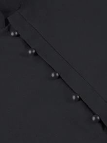 男士纯色长袖立领阿拉伯长袍