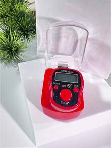 1个、6个、12个装指环计数器，便携式环形电子计数器，带手动按钮，迷你手持计数器（颜色随机），彩色指环计数器，适用于斋月，独立包装伊斯兰念珠计数器，便携式诵经计数器，适用于斋月念珠计数，伊斯兰信徒和宗教人士日常使用。 - 彩色 - 查看 6