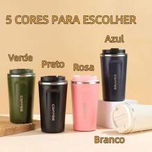 Stainless Steel Thermal Insulated Leakproof Coffee Cup Mug - Nhiều màu - Xem 2