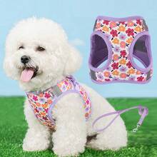 HP386 Fashion Floral Stable Pet Harness - Multicolor - View 4