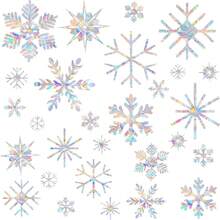 1 件圣诞树、雪花和驯鹿窗贴花、适合冬季家居装饰的彩色彩虹窗贴、防止鸟类碰撞的防碎玻璃贴、适合节日装饰的彩虹棱镜太阳捕手玻璃窗贴 - 彩色 - 查看 1
