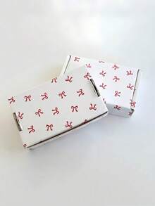 10pieces Pink Heart-Shaped Gift Boxes For Weddings, Fresh And Elegant Theme With Heart And Bow Elements,Birthdays, And Parties, Printed In Cute Corrugated Cardboard Boxes, Colorful Airplane Boxes, Pink Packaging Boxes, Armor Accessories, Card Delivery Boxes, And Paper Packaging Boxes - Multicolor - View 7