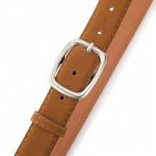 1 pieza Cinturón de mujer vintage de terciopelo sintético y PU, con hebilla de pasador, para decoración de pantalones y ropa, adecuado para Halloween y uso diario