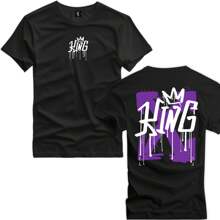 Shap Life 100% Cotton Printed Shirt Casual T-Shirt - 3612