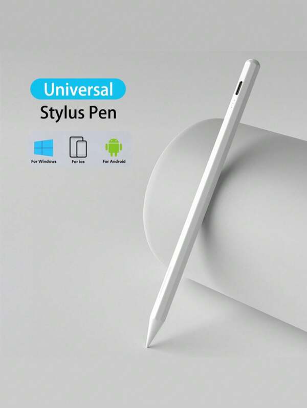 GICOOK Universal Capacitive Touch Pen Stylus For IPad, Android, IOS, Windows Tablets, Smartphones - Writing & Drawing Pen (Pink/Blue/Black/White/Purple)