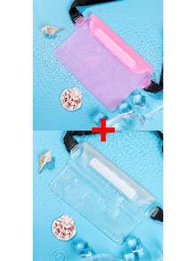 1/2 件 PVC 防水腰包沙滩包,大容量防水手机袋,夏季户外运动防水包,三重密封防水腰包斜挎包防水袋,户外运动沙滩手机保护袋 - 彩色 - 查看 31