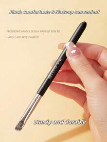 OEIEZ 双头唇刷，可伸缩唇刷，用于口红唇彩的化妆刷，适合日常旅行化妆，荧光笔和遮瑕刷唇部化妆刷