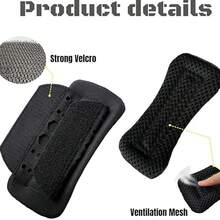 Tactical Vest Shoulder Pad + Webbing Buckle Set, Soft Mesh Cushion Tactical Vest Shoulder Pads, Suitable For Tactical Vest Backpack, Men's Comfortable Tactical Gear Accessories