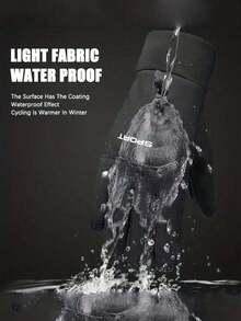 1 Pair Men's Outdoor Sports Equipment Cycling Gloves, Thermal Lined, Anti-Slip, Touchscreen, Suitable For Driving And Fishing In Autumn And Winter. - Multicolor - View 8