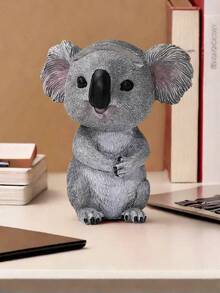 1 pieza Soporte decorativo para gafas de resina con diseño de koala, adorno para el hogar