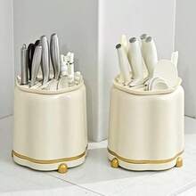 1pcs Rotary Cutter Holder Multi-Purpose Chopsticks Tableware Rack  Modern - default - View 1