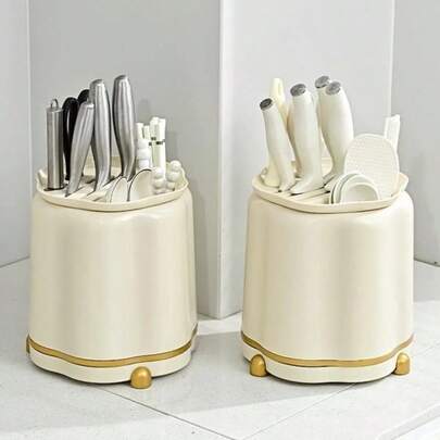 1pcs Rotary Cutter Holder Multi-Purpose Chopsticks Tableware Rack  Modern